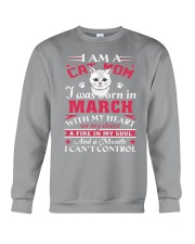 Cat mom Crewneck Sweatshirt thumbnail