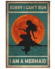 Mermaid Sorry I Can't Run 16x24 Poster front