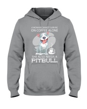 Pitbull Coffee Hooded Sweatshirt thumbnail