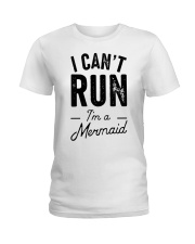 I can't run Ladies T-Shirt thumbnail