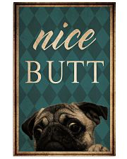 Dog Pug Nice Butt 24x36 Poster front