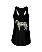 Life is better with english mastiffs around Ladies Flowy Tank front