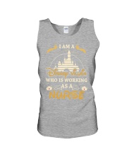 Who is working as a nurse Unisex Tank thumbnail