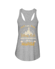 Who is working as a nurse Ladies Flowy Tank tile