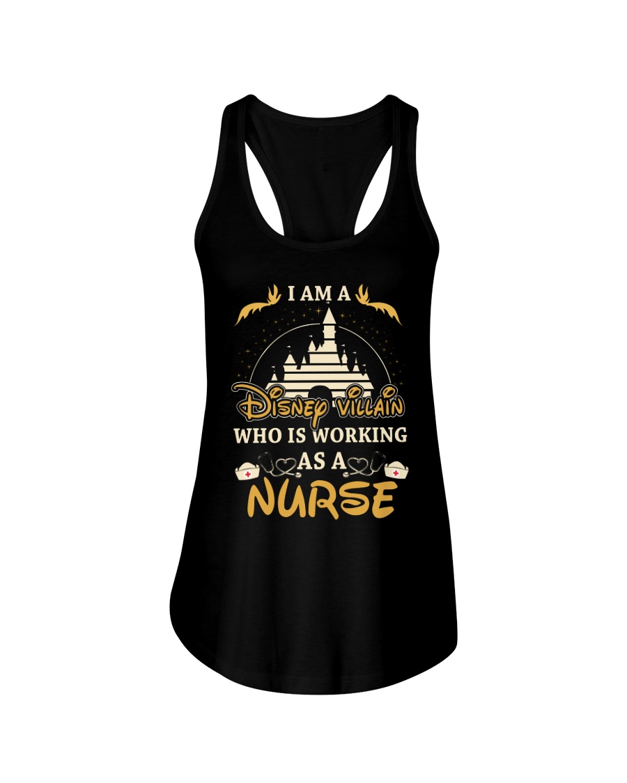 Who is working as a nurse Ladies Flowy Tank