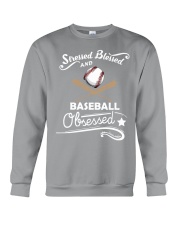 baseball obsessed Crewneck Sweatshirt thumbnail