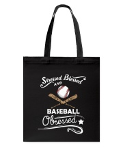 baseball obsessed Tote Bag thumbnail