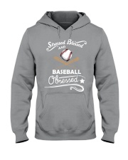 baseball obsessed Hooded Sweatshirt thumbnail