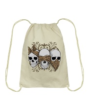 Skull 3 Skulls Drawstring Bag tile