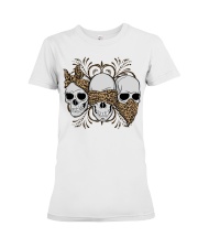 Skull 3 Skulls Premium Fit Ladies Tee tile