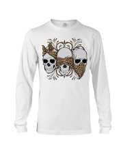 Skull 3 Skulls Long Sleeve Tee tile
