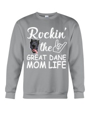 Great dane mom life Crewneck Sweatshirt thumbnail