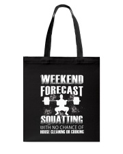 Weekend forecast Tote Bag thumbnail