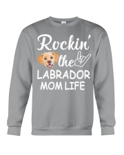 labrador mom life Crewneck Sweatshirt thumbnail