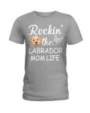 labrador mom life Ladies T-Shirt thumbnail