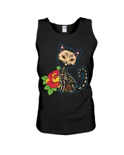 Cat Day of the Dead Unisex Tank thumbnail