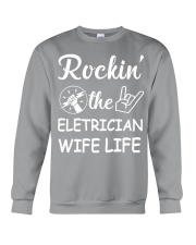 Electrician Wife Crewneck Sweatshirt thumbnail