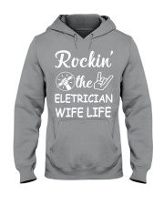Electrician Wife Hooded Sweatshirt thumbnail