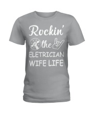 Electrician Wife Ladies T-Shirt thumbnail