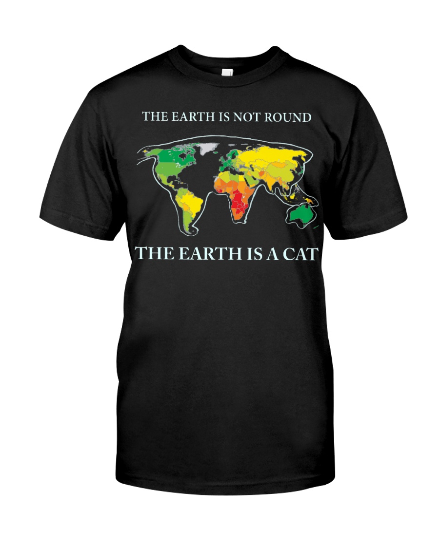 The earth is a cat Classic T-Shirt