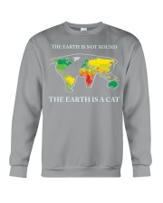 The earth is a cat Crewneck Sweatshirt thumbnail