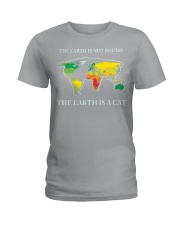 The earth is a cat Ladies T-Shirt thumbnail