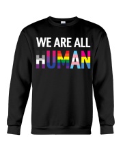 We are all Human Crewneck Sweatshirt thumbnail