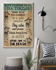 Ocean Life Lessons From Sea Turtles 16x24 Poster lifestyle-poster-1