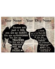 Dog Pitbull Best Friend 36x24 Poster front