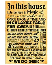 In this house 11x17 Poster front