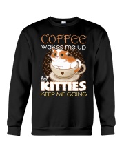 Coffee wakes me up Crewneck Sweatshirt thumbnail