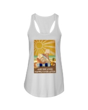 Ocean Pineapple Juice Happily Ever After Ladies Flowy Tank tile