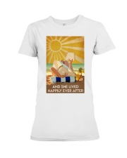 Ocean Pineapple Juice Happily Ever After Premium Fit Ladies Tee tile