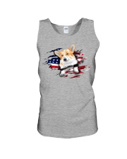 Corgi Flag Unisex Tank thumbnail