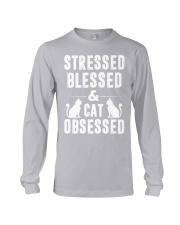 cat obsessed Long Sleeve Tee thumbnail