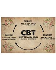 Mental Cognitive Behavioral Therapy 36x24 Poster front