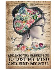 Garden Find My Soul 16x24 Poster front