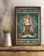Yoga Eff You See Kay 16x24 Poster lifestyle-poster-3