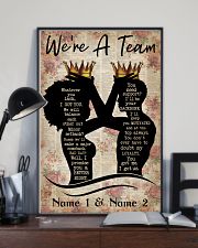 Family We're A Team 24x36 Poster lifestyle-poster-2