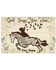 Horse God Says You Are 36x24 Poster front