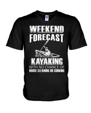 Weekend forecast V-Neck T-Shirt thumbnail