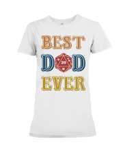 Game Best Dad Ever Premium Fit Ladies Tee tile