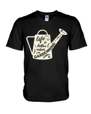Life is better when i'm gardenning V-Neck T-Shirt thumbnail