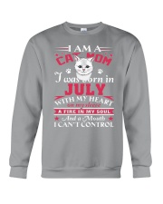 Cat mom Crewneck Sweatshirt thumbnail