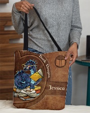 Book Dragon Print All-over Tote aos-all-over-tote-lifestyle-front-10
