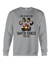 Dog Life Is Better - Hoodie And T-shirt Crewneck Sweatshirt thumbnail