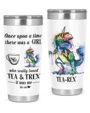 T-rex And Tea 20oz Tumbler front