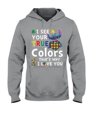 Autism I See Your True Colors Hooded Sweatshirt thumbnail