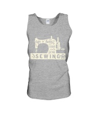 Life is better when i'm sewing Unisex Tank thumbnail