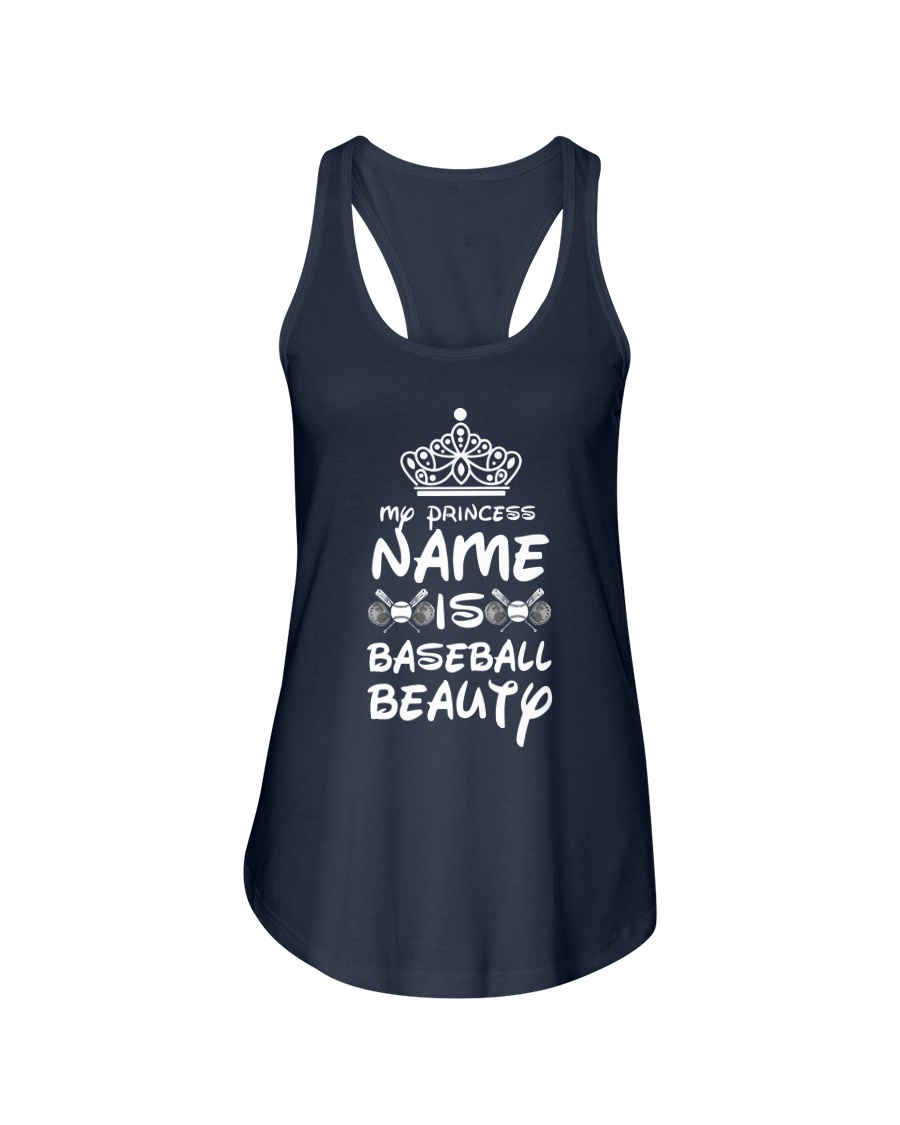 Baseball Beauty Ladies Flowy Tank